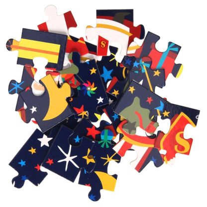 1560797 Sinterklaas mini puzzel losse stukjes