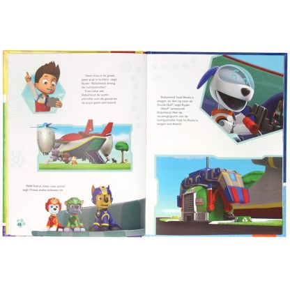 1561072 Paw Patrol leesboek de pups redden een kleine pinguin het verhaal