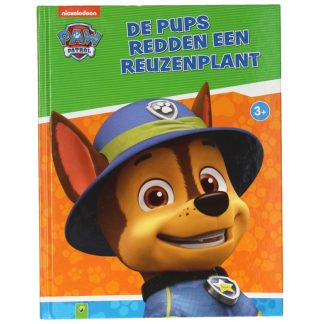 1561075 Paw Patrol leesboek de pups redden een reuzenplant