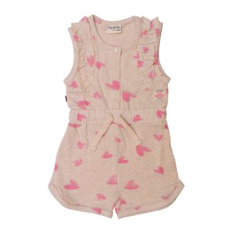 24033008 Frogs and Dogs playsuit hearts aop spring breeze voorkant