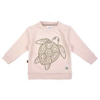 24034001 Frogs and Dogs turtle sweat shirt sea life voorkant