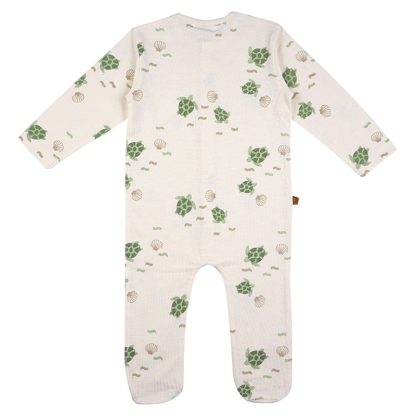 24034008 Frogs and Dogs turtle onesie aop sea life achterkant