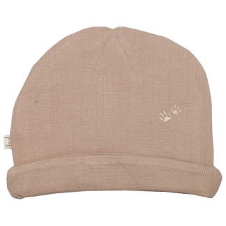 24037011 Frogs and Dogs beanie rib organic taupe