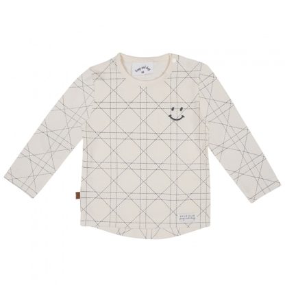 24081002 Frogs and Dogs t-shirt ls checks smile club voorkant