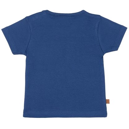 25025003 Frogs and Dogs t-shirt smile blauw achterkant