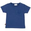 25025003 Frogs and Dogs t-shirt smile blauw voorkant