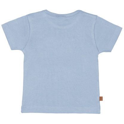25025003 Frogs and Dogs t-shirt smile lichtblauw achterkant