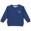25025008 Frogs and Dogs sweater smile blauw voorkant