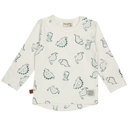 25026001 Frogs and Dogs t-shirt dino aop nice team voorkant