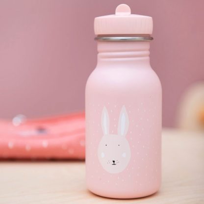 2610141 Trixie drinkfles RVS Mrs Rabbit 350ml sfeerfoto