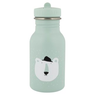 2610196 Trixie drinkfles RVS Mr Polar Bear 350ml voorkant