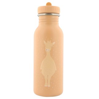 2610356 Trixie drinkfles RVS Mrs Giraffe 500ml voorkant