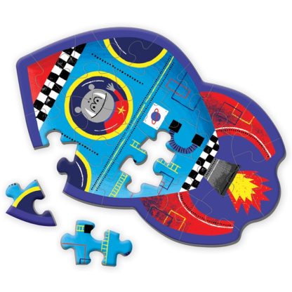 356504 Mudpuppy puzzel mini ruimteschip puzzel