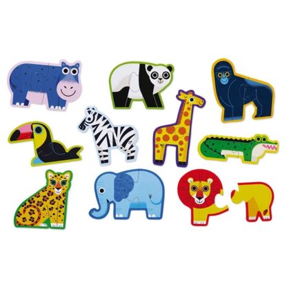 3829521 Crocodile Creek puzzel lets begin jungle puzzels