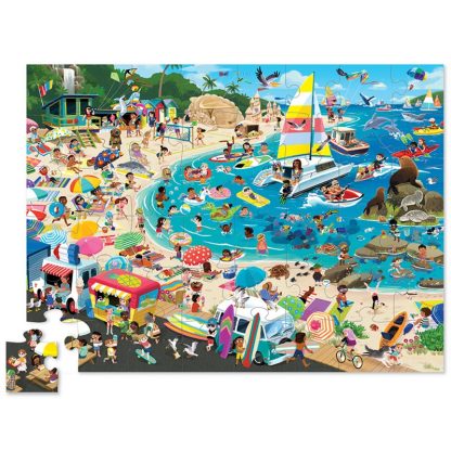 3840638 Crocodile Creek puzzel day at the beach puzzel