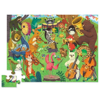 3870779 Crocodile Creek vloerpuzzel dierenorkest puzzel