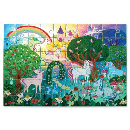 3879053 Crocodile Creek folie puzzel sparkling unicorn puzzel