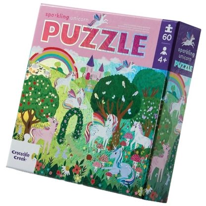 3879053 Crocodile Creek folie puzzel sparkling unicorn verpakking