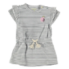 B.E.S.S. | jurk short sleeve striped
