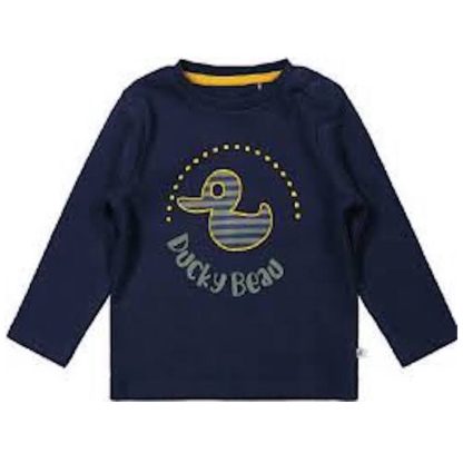 CHLS08 Ducky Beau longsleeve eend streep navy