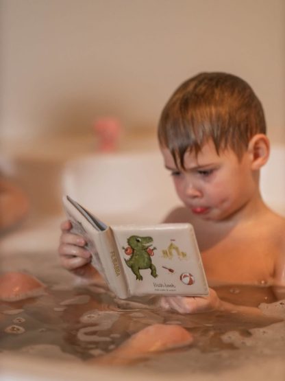 FI-03565 Filibabba badboek dino beach met jongetje
