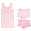 Funderwear | hemd + shorts tijger roze