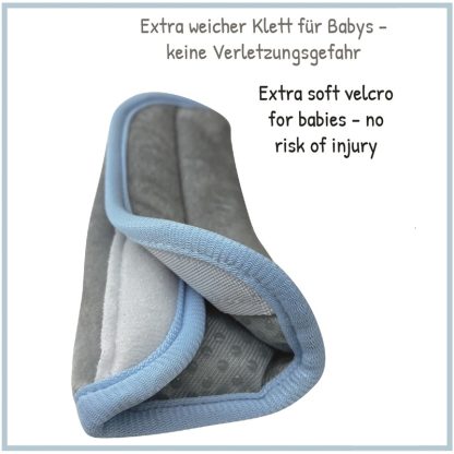 Heckbo riembeschermer baby babydieren klittenbandsluiting