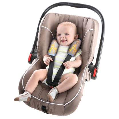 Heckbo riembeschermer baby babydieren sfeerfoto maxi cosi