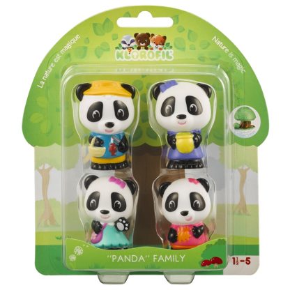 KL-700304F Klorofil speelset familie Panda verpakking