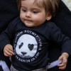 Lucky no.7 longsleeve panda zwart - Afbeelding 2