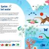 Lantaarn zaklampboek speuren in het dinobos spelen bij het water