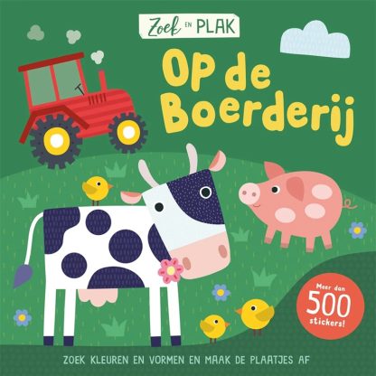 Lantaarn zoek en plak boek op de boerderij