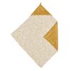 Meyco | badcape fleece cheetah honey gold