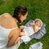 Reer verschoningsmat organizer grijs verschoning baby