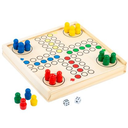 Small Foot houten ludo to go