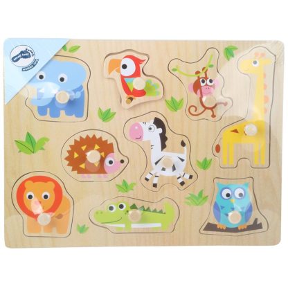 Small Foot houten puzzel dierentuin verpakking