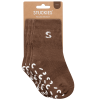 Stuckies | sokken anti-slip 3-pack bruin