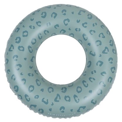 Swim Essentials zwemring panterprint groen 90 cm